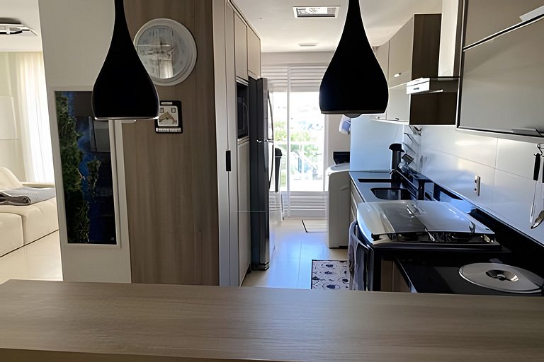 Cobertura com jacuzzi 50m da praia