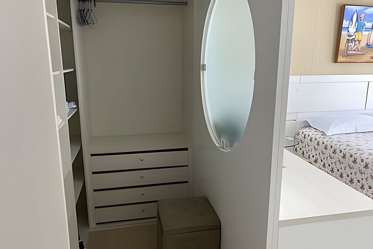 Cobertura com jacuzzi 50m da praia