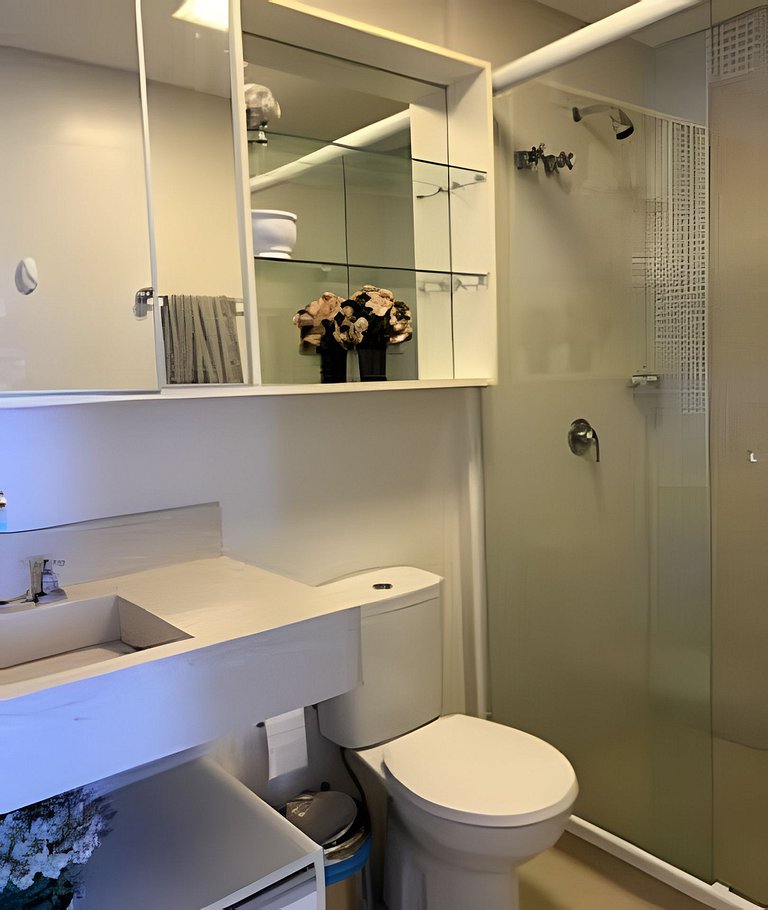 Cobertura com jacuzzi 50m da praia