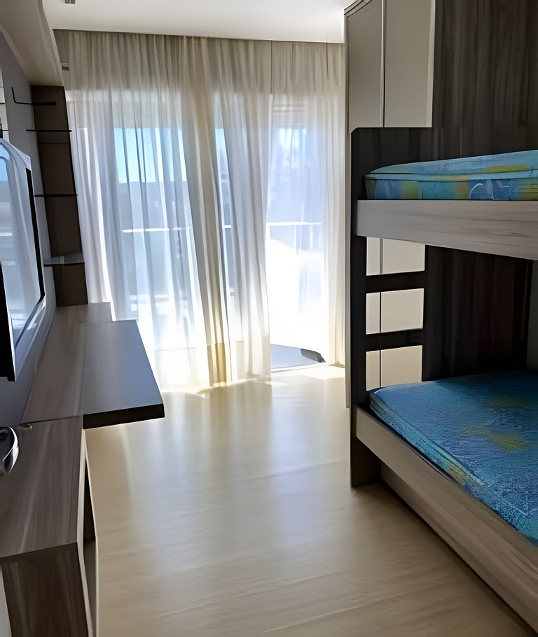 Cobertura com jacuzzi 50m da praia